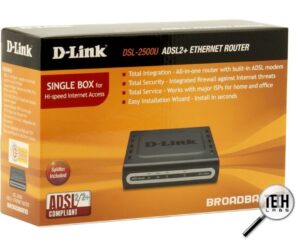 Настройка модема D-Link dsl 2500 для Ростелекома